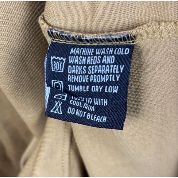 Bolle Golf Men's Fine Pima Cotton Sweater Vest Large Office Minimalist Mustard - Picture 5 of 8